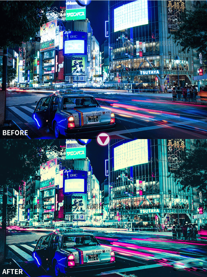 《赛博朋克2077》火出圈了！赛博风素材模板预设+调色+特效C4D+AE+音效大合集