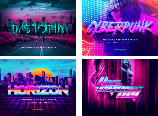 《赛博朋克2077》火出圈了！赛博风素材模板预设+调色+特效C4D+AE+音效大合集