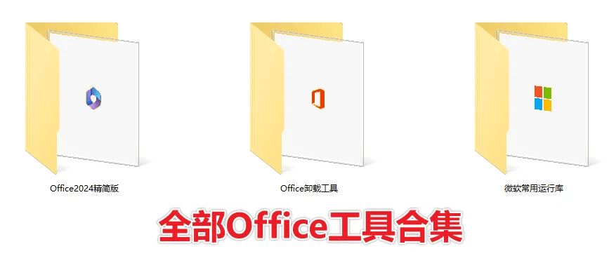最新Office2024精简版本！免激活，打开即可永久使用，体积小巧，仅含有Word、PPt、Excel软件