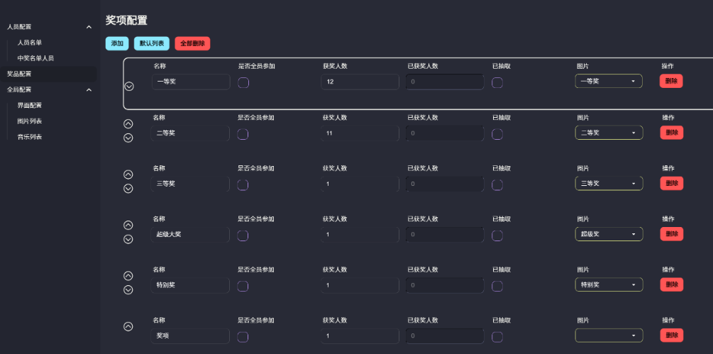 Github热门项目！年会活动抽奖，炫酷3D球体界面超级精美，可自定义奖项，完全免费在线使用，log-lottery