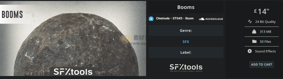 特效剪辑音效必备，50款高质量紧张昏暗冲击爆炸气氛音效素材，SFX出品-爱资源