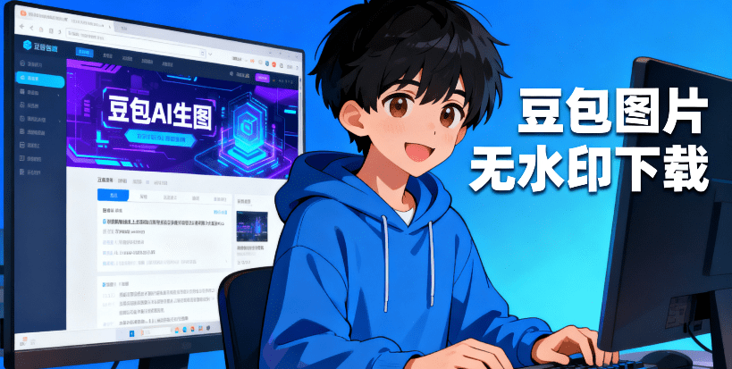 免费且开源！豆包批量无水印图片一键保存插件，免费使用！豆包Ai无水印保存及预览图片，附带使用教程-爱资源