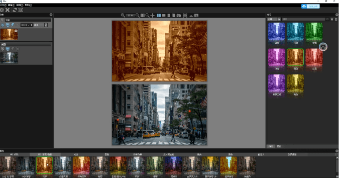 内置2000+款调色滤镜，PS影楼一键调色滤镜神器出来了，PS汉化插件 DFT Tiffen Dfx！
