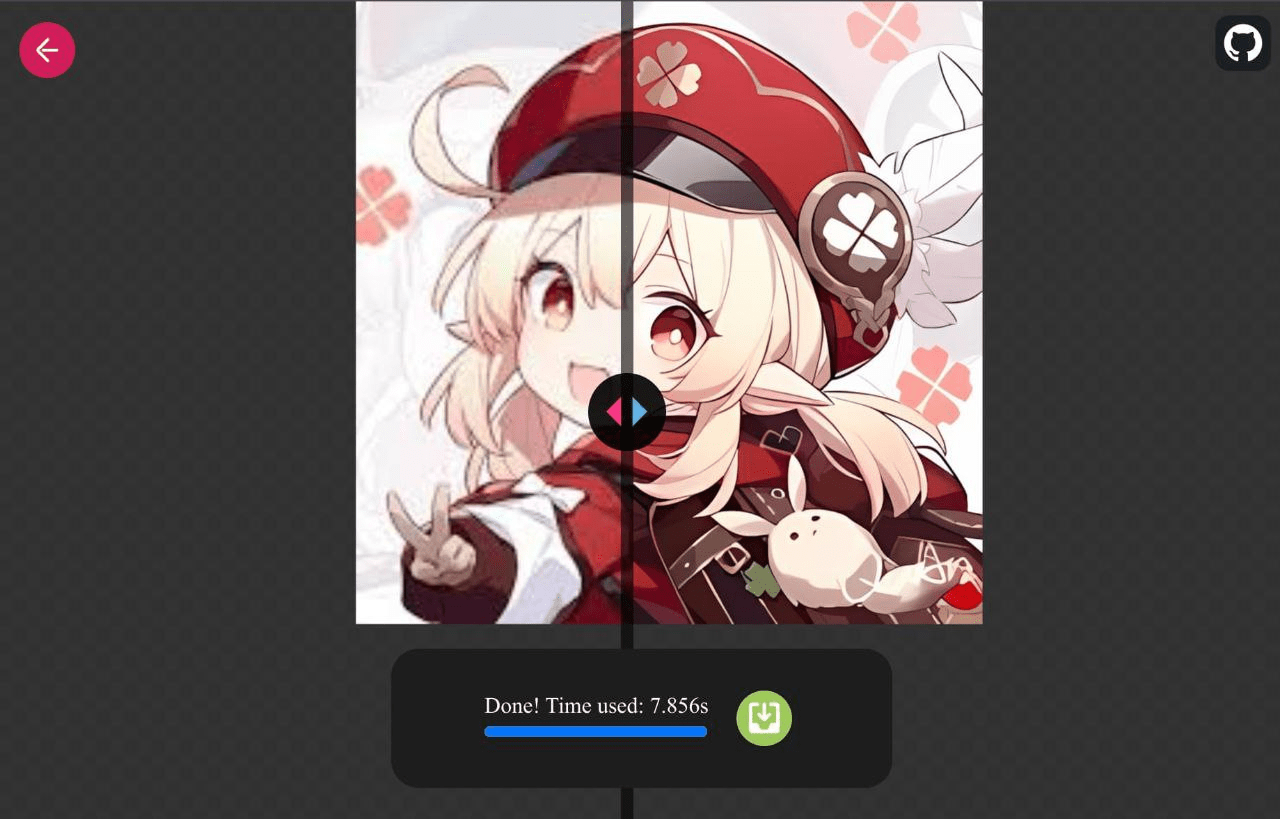 图像超分辨率无损放大网站！基于浏览器运行无需安装软件，轻松实现图片4K高清画质放大使用！-爱资源