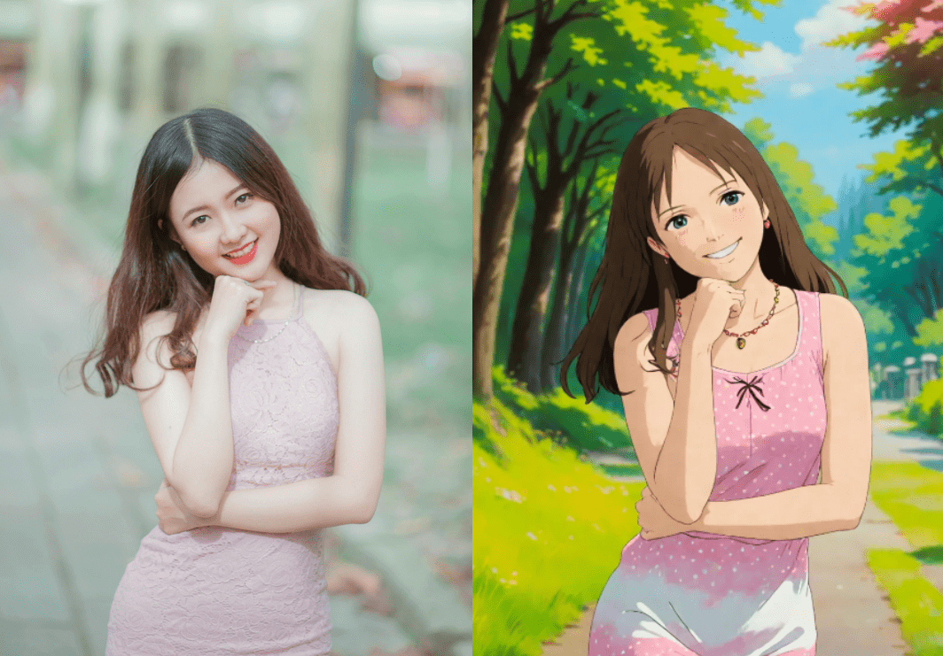 Ai一键生成漫画图！人像照片转为各种风格漫画效果，非常不错，免费Ai工具，内置黏土风效果生成