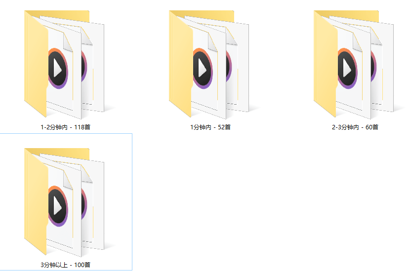 高质量纯音乐合集！330首新春国风喜庆欢庆音效素材合集，中文时长分类，MP3格式，新年新春喜庆场景使用