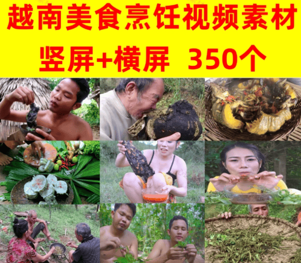 抖音热门越南美食 AK 传媒视频素材文件—抖音高播放视频素材-爱资源