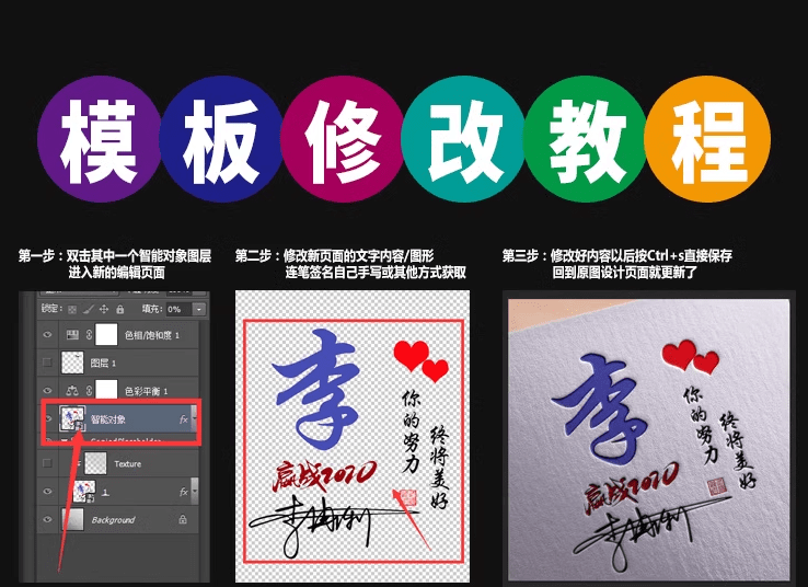 某宝付费购买模板！抖音热门姓氏签名头像PSD源码模板文件包，超30G素材合集