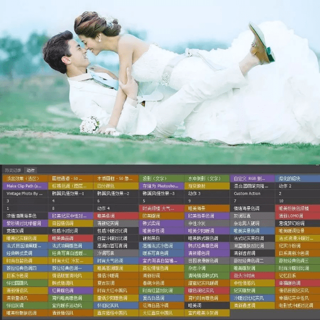 某宝付费购买！PS超全影楼一键调色动作滤镜合集，支持Win和Mac系统，一键批量修图调色，推荐收藏