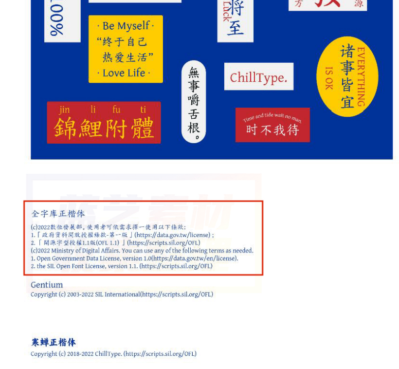 7500+款可商用字体合集！附带可商用证明协议，分类清晰，建议收藏使用，这份资源也太有质量了