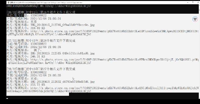 死去的回忆疯狂攻击我！QQ空间相册/视频一键批量下载工具，一代人的青春回忆可以本地备份啦