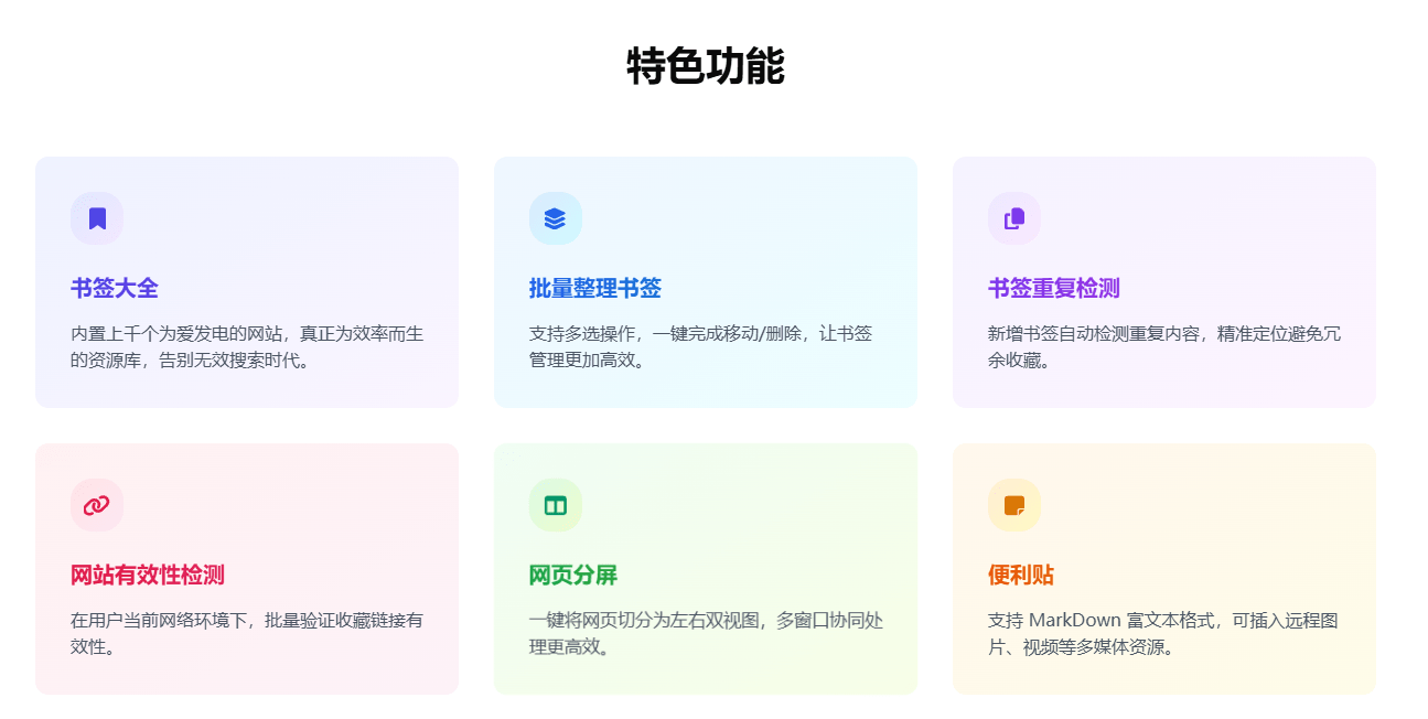 已接入Deepseek满血版的浏览器拓展！内置海量书签内容，含多款Ai实用功能，免费使用 极客侧边栏