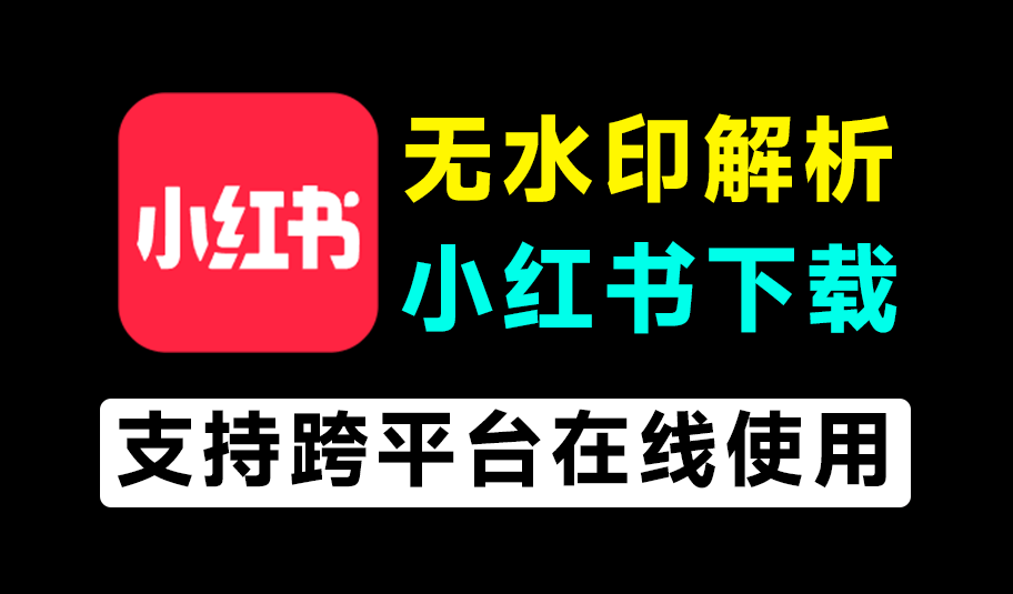 小红书无水印在线解析下载工具！完全免费，支持跨平台使用，支持视频图片，使用简单 小红书去水印下载站-爱资源