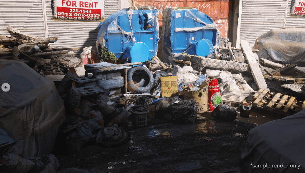 3D扫描资产集合！Blender城市街道杂物垃圾堆废品3D模型，顶级场景搭建，多种格式