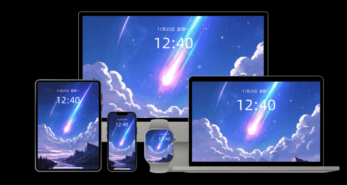 壁纸类型博主必备神器工具！免费壁纸样机生成工具，界面美观，一站式生成壁纸样机