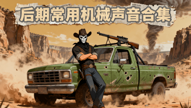 100+金属感机械摄影无损音效合集！后期必备，无损音效素材，一键提升后期视频质感 Cameras-爱资源