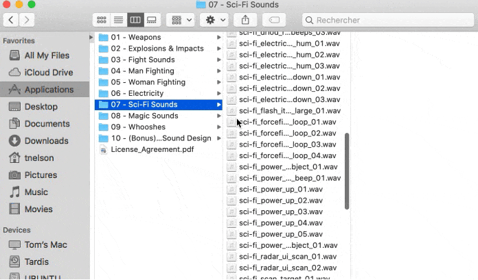 10大类！共计740+音效，超级科幻魔法武器打斗爆炸电影音效素材合集，无损音效合集 CHAOS-Sound-FX-Pack