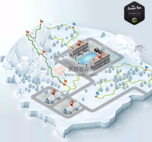 最高支持2024版本！抖音热门PS插件来袭，3D立体地图扩展面板3DMap Generator全套汉化版