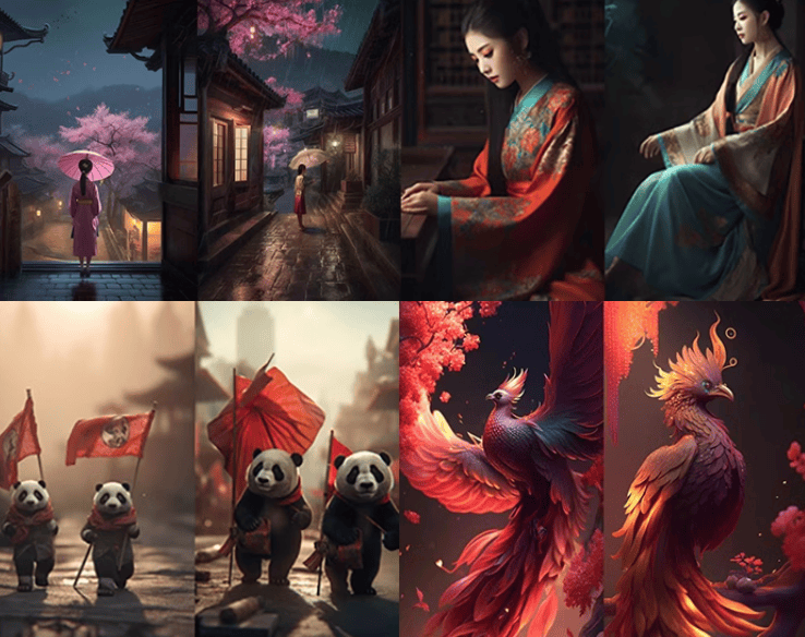 Midjourney关键词指令36000套AI绘画描述词Discord热门词汇素材