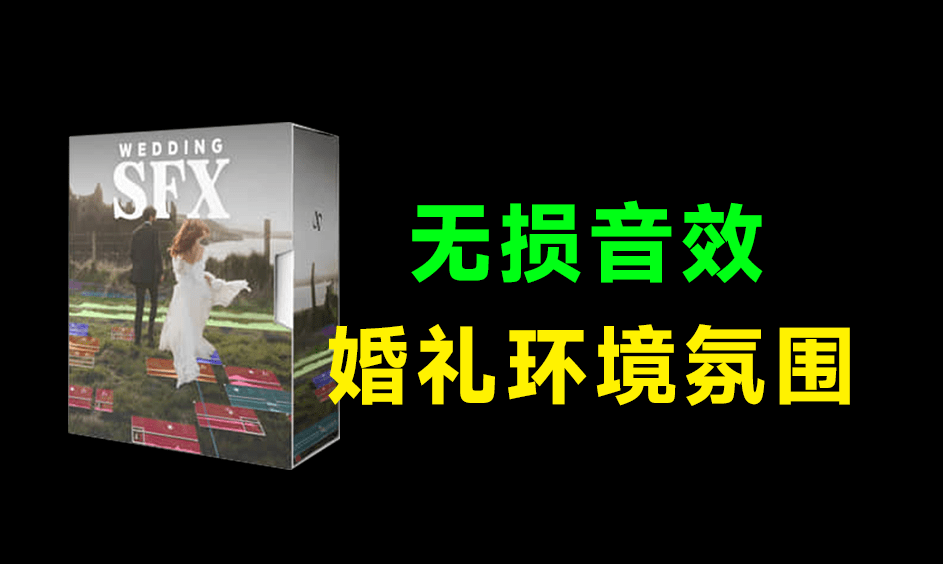 无损音效包！婚礼环境氛围拟声过渡无损音效素材合集，婚礼影视制作剪辑必备音效素材，共116首-爱资源
