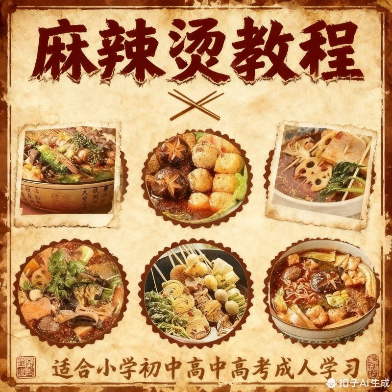 【麻辣烫教程】2025视频教程新手自学零基础精通教学课程高考-爱资源