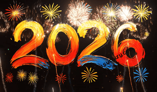 【祝大家元旦快乐】2026跨年视频素材+发朋友圈的九宫格素材，愿大家新的一年万事如意，心想事成