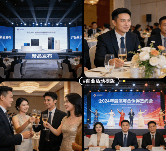 图片[3]-自费购买素材！18套剪映商业活动年会视频模版，商业活动快剪视频模板合集，支持Win和Mac系统-爱资源