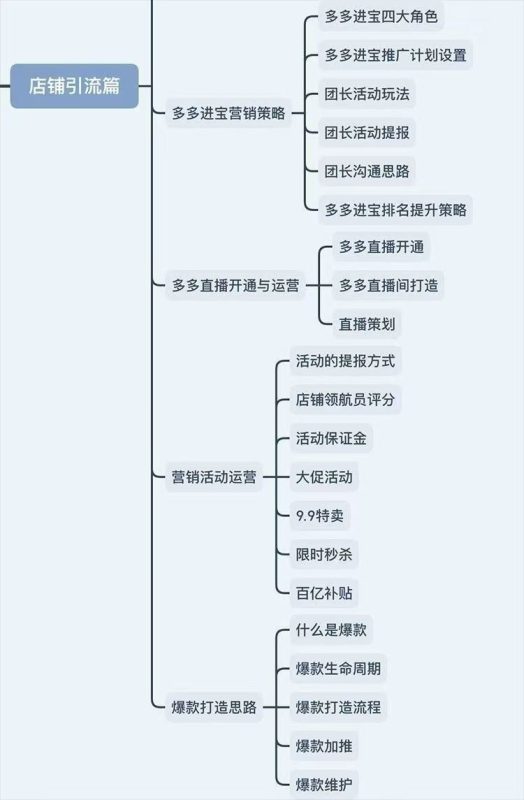 多多开店教程全套虚拟无货源新手入门开网店爆款课程2025全新