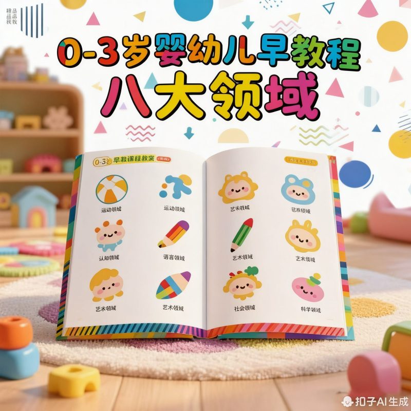 早教课程教案八大领域适合婴幼儿托育中心家庭教育高考-爱资源