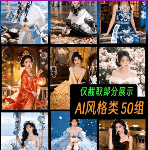 图片[2]-2026年最新150组网红修图提示词包，豆包AI网红修图写真指令ai提示词，一键出精美效果，小白可用-爱资源