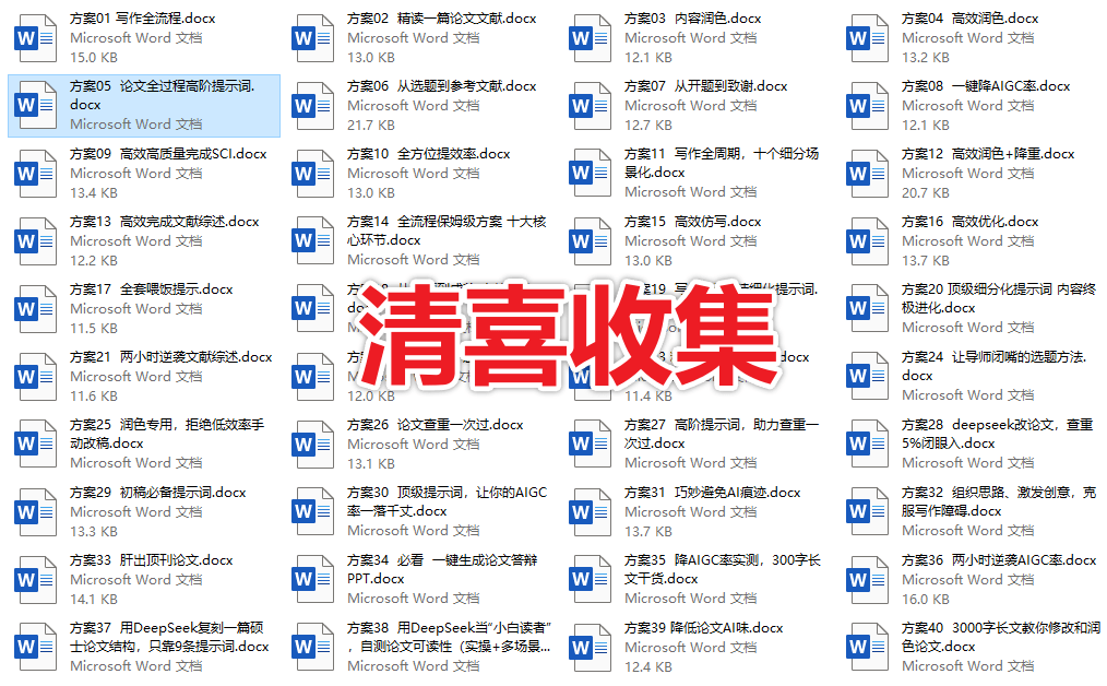 图片[2]-AI宝藏级提示词！40套AI论文提示词学术指令大全，精准喂饭指令，一键指令化论文润色、去重、优化、精读-爱资源