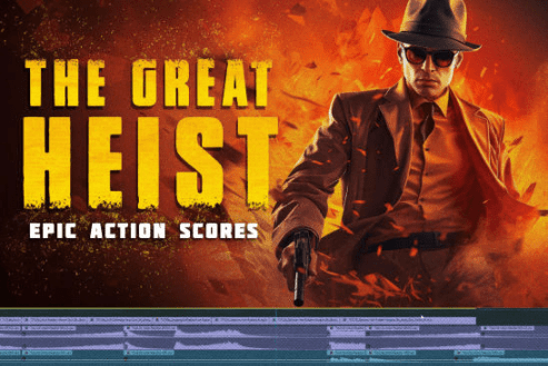 无损音效包！电影片头大气史诗震撼宣传预告片分层音乐音效12组Triune Digital – The Great Heist-爱资源