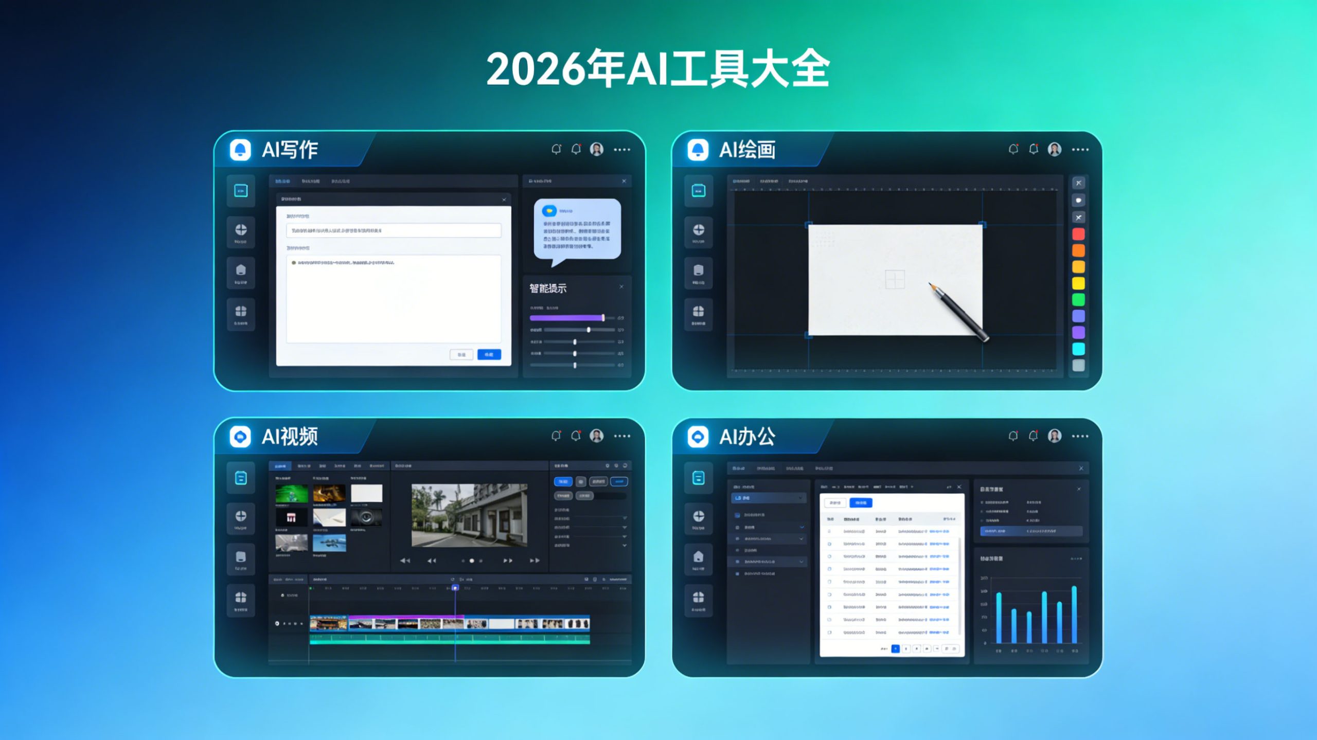 AI工具大全 - 覆盖全场景AI工具